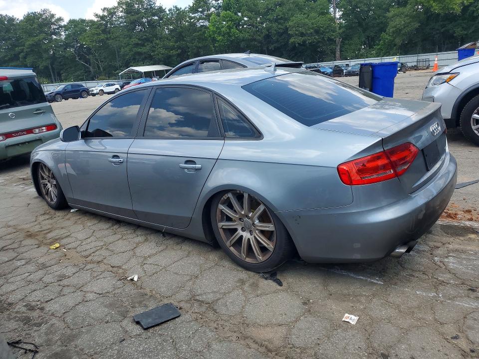 2011 Audi A4 VIN WAUDFAFL0BN015141 COPART salvage auction — REAR END, Ga - Cert Of Title-Salvage, sold $550 on 2026-07-31 (photo 2)