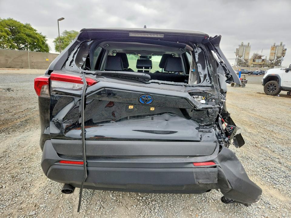 2024 Toyota VIN JTMB6RFV4RD129749 COPART salvage auction — REAR END, CA - SALVAGE CERTIFICATE, sold $2,050 on 2026-07-21 (photo 6)