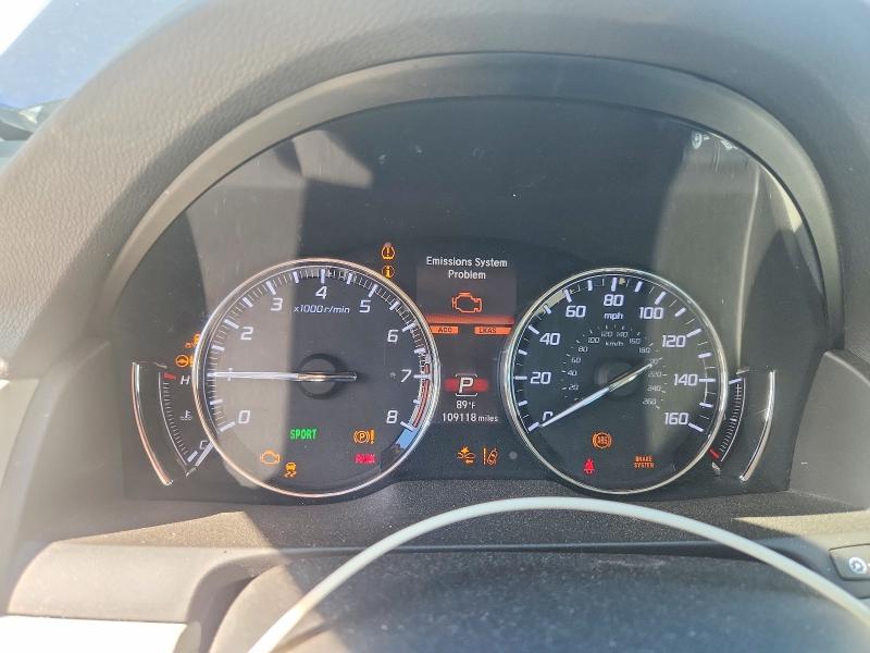 2018 Acura RLX VIN JH4KC1F54JC000462 COPART salvage auction — FRONT END, Ma - Cert Of Title-Salvage, sold $2,550 on 2026-07-15 (photo 9)