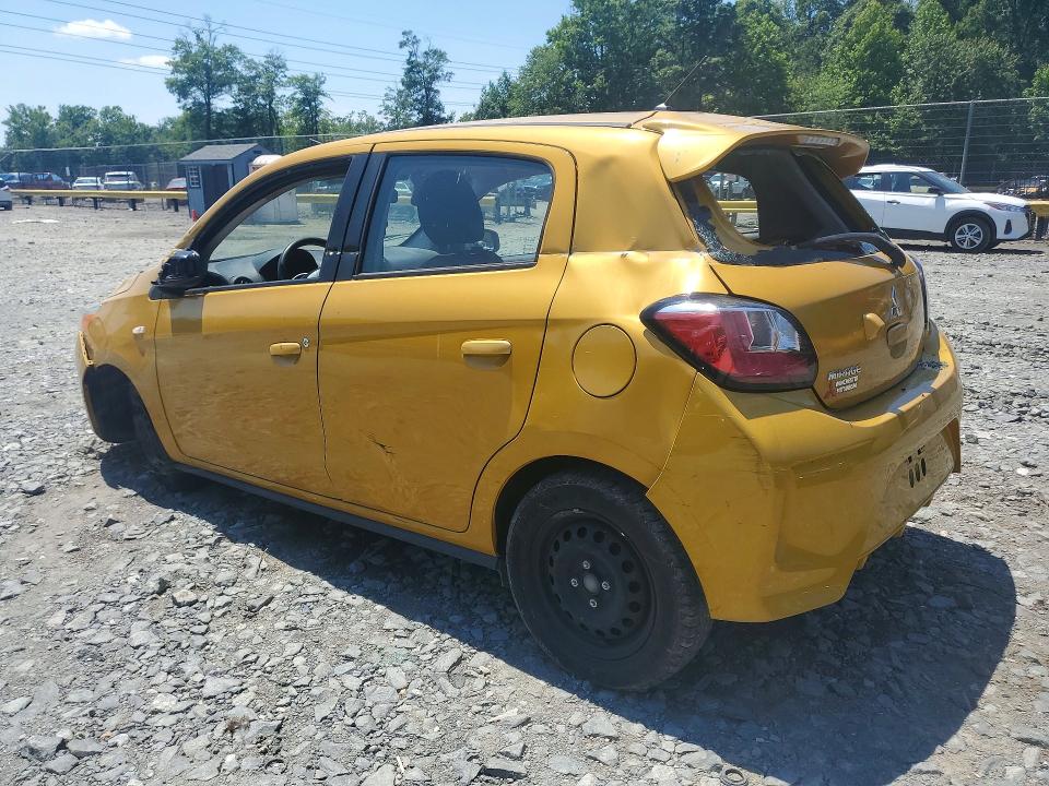 2021 Mitsubishi VIN ML32AUHJ3MH002619 COPART salvage auction — SIDE, Md - Cert Of Salvage > 75% Damage, sold $1,400 on 2026-07-17 (photo 2)