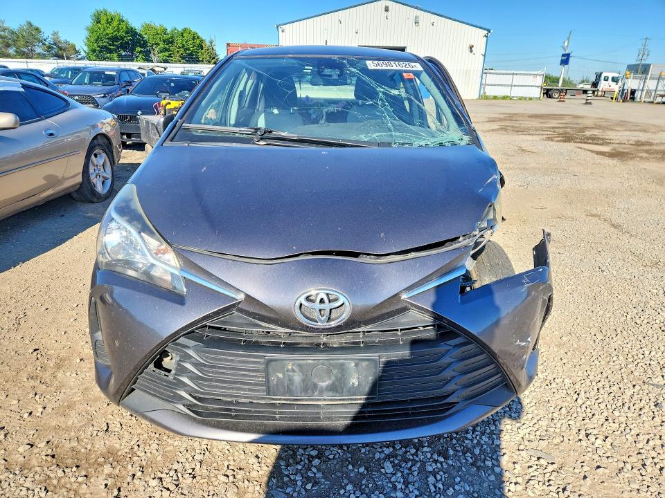 2018 Toyota Yaris VIN VNKKTUD34JA087612 COPART salvage auction — SIDE, ON - PERMIT NO BRAND - UNFIT, sold $2,900 on 2026-07-14 (photo 5)