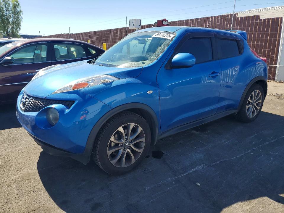 2012 Nissan Juke VIN JN8AF5MV2CT113008 COPART salvage auction — FRONT END, Nv - Salvage Title, sold $1,450 on 2026-07-20 (photo 1)
