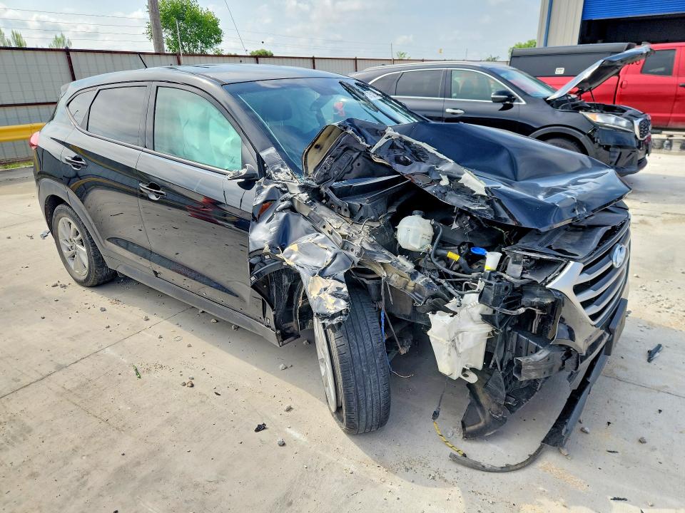 2018 Hyundai Tucson VIN KM8J23A47JU825346 COPART salvage auction — FRONT END, Mo - Salvage Certificate Of Title, sold $150 on 2026-07-28 (photo 4)