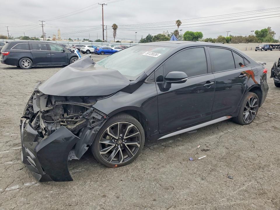 2022 Toyota Corolla VIN JTDP4MCE4NJ095052 COPART salvage auction — ALL OVER, CA - SALVAGE CERTIFICATE, sold $2,950 on 2026-07-30 (photo 1)
