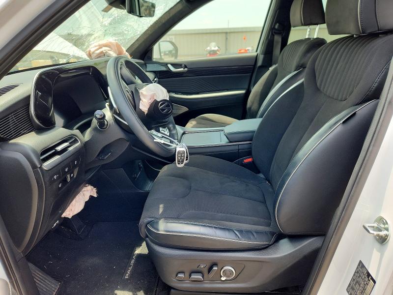2024 Hyundai Palisade VIN KM8R7DGE4RU749025 COPART salvage auction — FRONT END, Tx - Salvage Vehicle Title, sold $8,200 on 2026-07-09 (photo 7)