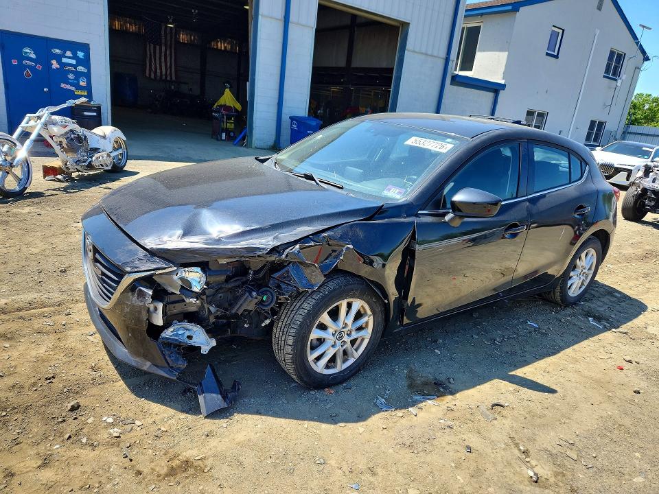 2016 Mazda VIN JM1BM1M74G1290189 COPART salvage auction — FRONT END, Nj - Cert Of Title-Salvage, sold $1,650 on 2026-07-27 (photo 1)