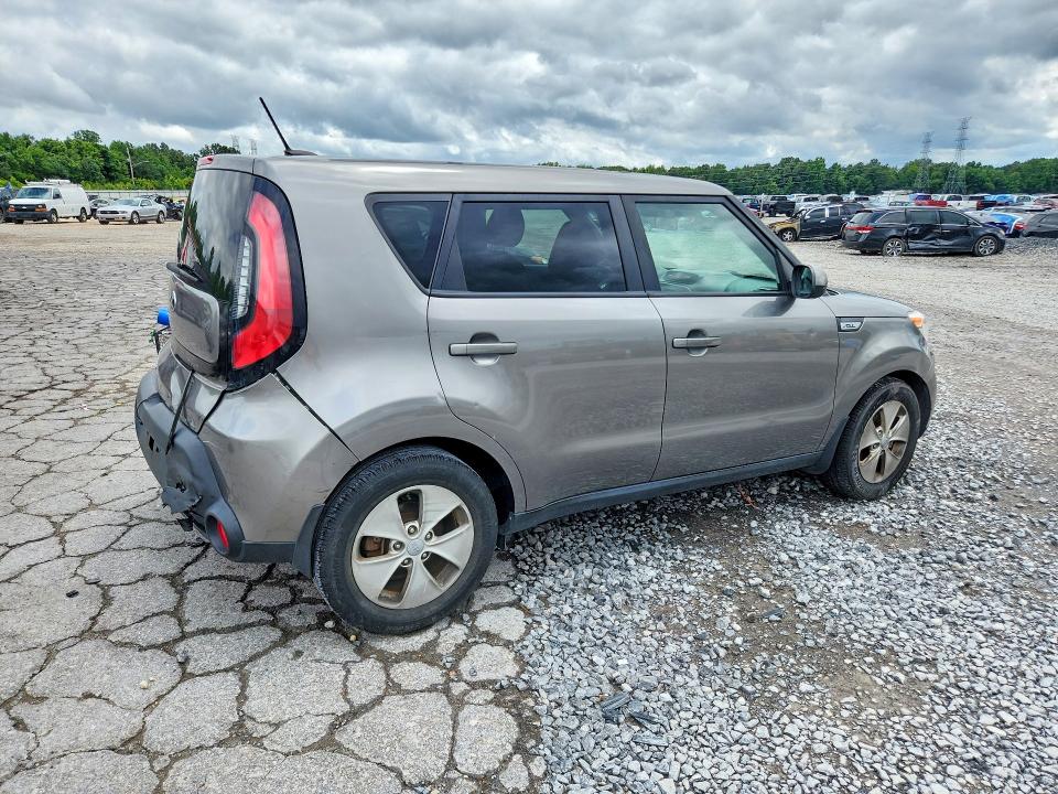 2016 Kia Soul VIN KNDJN2A22G7398475 COPART salvage auction — REAR END, Tn - Salvage Certificate, sold $1,600 on 2026-07-07 (photo 3)