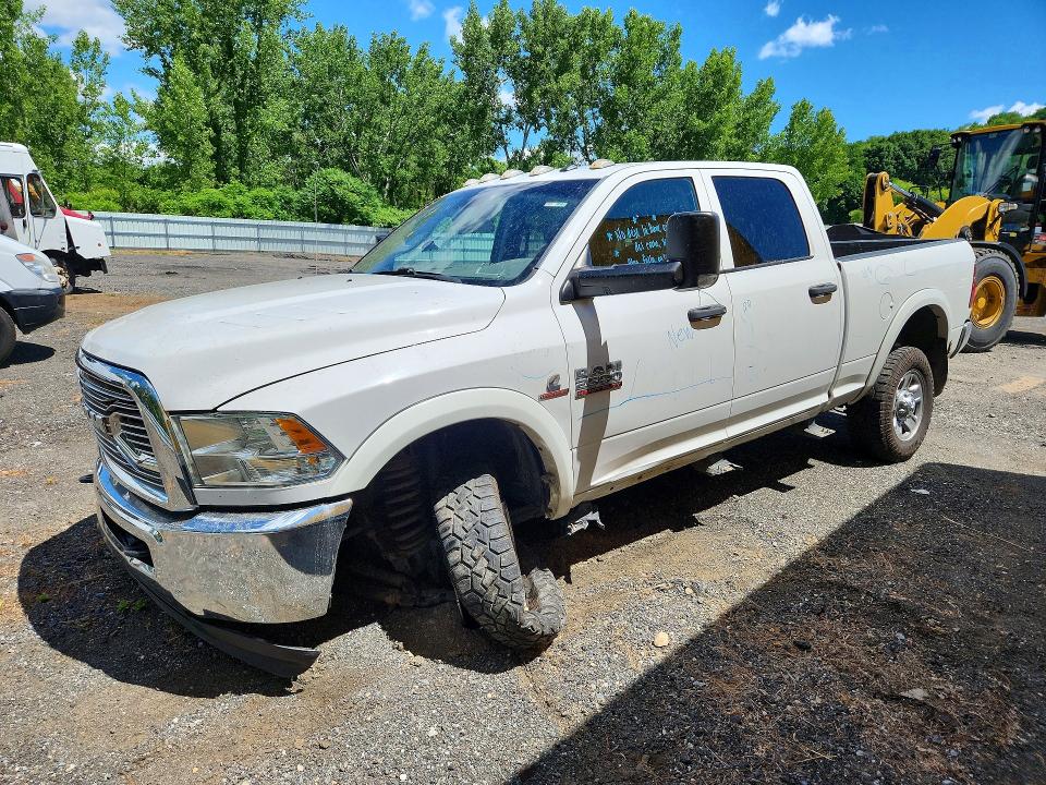2017 Ram 2500 VIN 3C6UR5CL2HG516689 COPART salvage auction — FRONT END, NY - MV-907A SALVAGE CERTIFICATE, sold $2,100 on 2026-07-30 (photo 1)