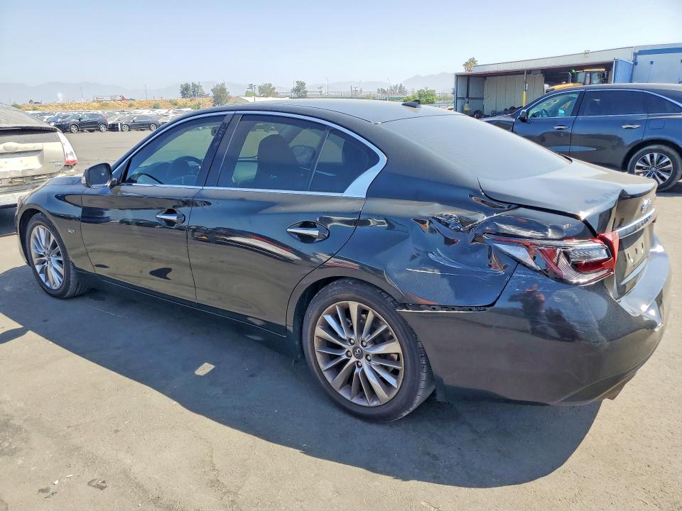 2019 Infiniti VIN JN1EV7AP8KM515659 COPART salvage auction — REAR END, Ca - Salvage Certificate, sold $3,850 on 2026-07-13 (photo 2)