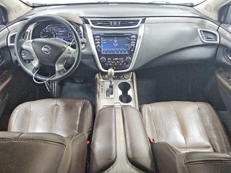 2015 Nissan Murano VIN 5N1AZ2MG0FN240296 COPART salvage auction — FRONT END, Az - Certificate Of Title, sold $1,400 on 2026-07-30 (photo 8)