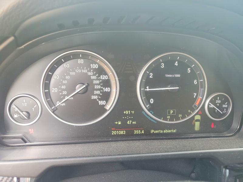 2014 BMW X5 VIN 5UXKR0C58E0K47472 COPART salvage auction — REAR END, Co - Public - Salvage Title, sold $2,050 on 2026-07-02 (photo 9)