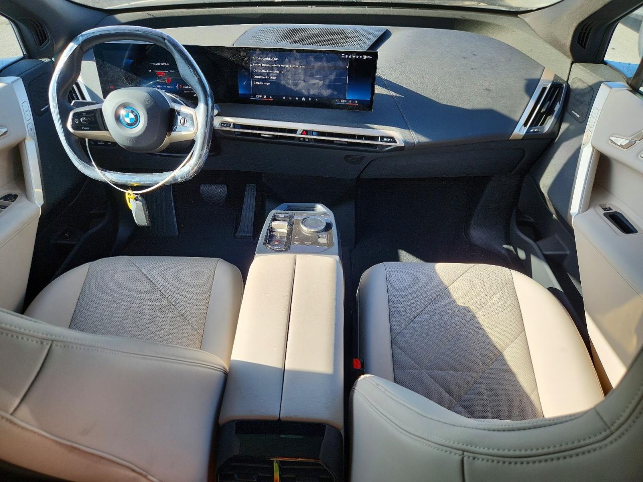 2025 BMW Ix VIN WB523CF00SCT40738 COPART salvage auction — Front End, CA - SALVAGE CERTIFICATE, sold $27,500 on 2026-08-20 (photo 8)