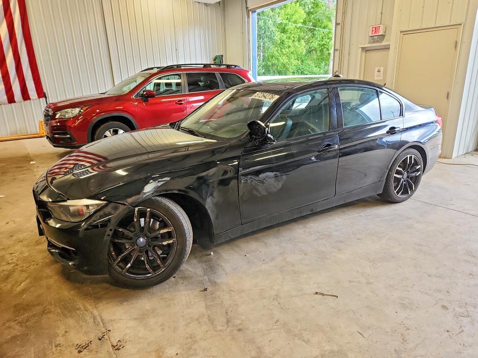 2015 BMW 3er VIN WBA3B1G5XFNT07005 COPART salvage auction — FRONT END, Mn - Cert Of Title-Prior Salvage, sold $875 on 2026-08-11 (photo 1)