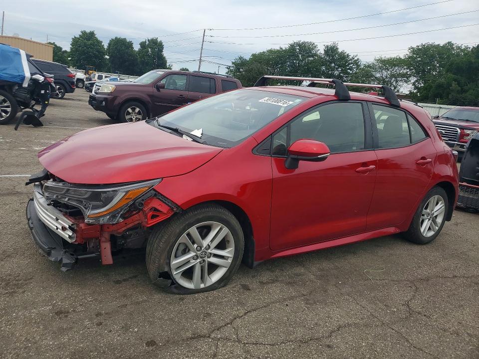 2022 Toyota Corolla VIN JTND4MBE1N3162985 COPART salvage auction — FRONT END, Oh - Cert Of Title-Salvage, sold $5,900 on 2026-07-15 (photo 1)