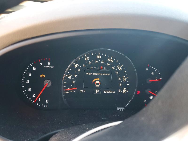 2016 Kia VIN 5XYPK4A56GG043000 COPART salvage auction — FRONT END, Oh - Cert Of Title-Salvage, sold $2,300 on 2026-07-31 (photo 9)