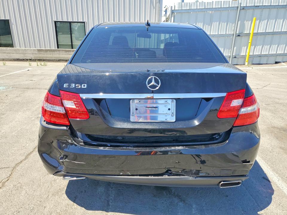 2010 Mercedes-benz E-klasse VIN WDDHF5GB4AA137563 COPART salvage auction — REAR END, Ca - Salvage Certificate, sold $2,350 on 2026-07-10 (photo 6)