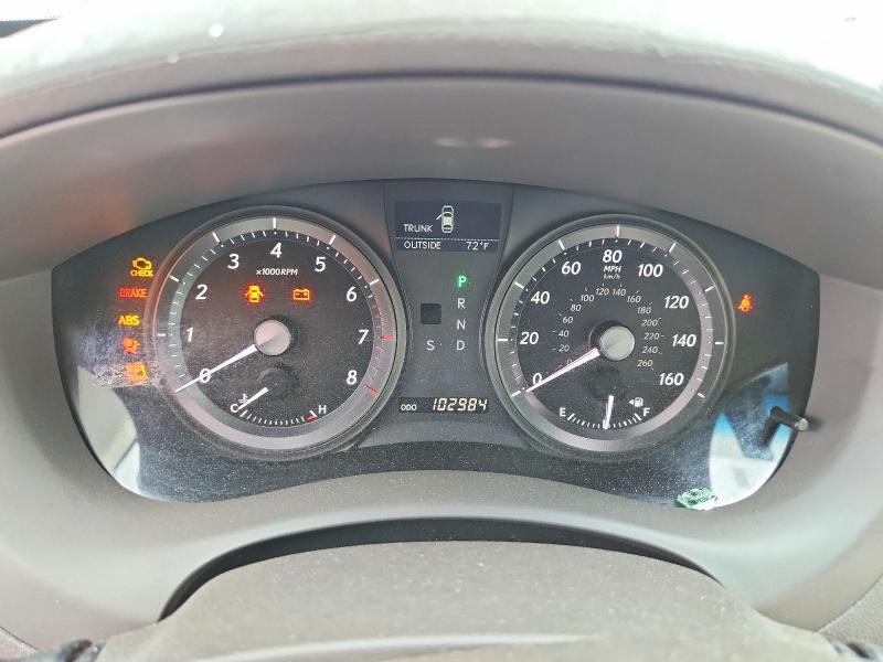 2008 Lexus ES VIN JTHBJ46G682165275 COPART salvage auction — SIDE, Ny - Mv-907A Salvage Certificate, sold $775 on 2026-07-11 (photo 9)