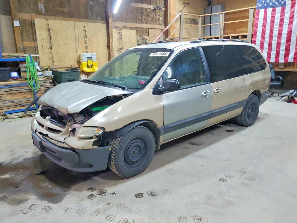 2000 Dodge Caravan VIN 1B4GP44G0YB750990 COPART salvage auction — FRONT END, Mn - Cert Of Title-Prior Salvage, sold $150 on 2026-08-04 (photo 1)