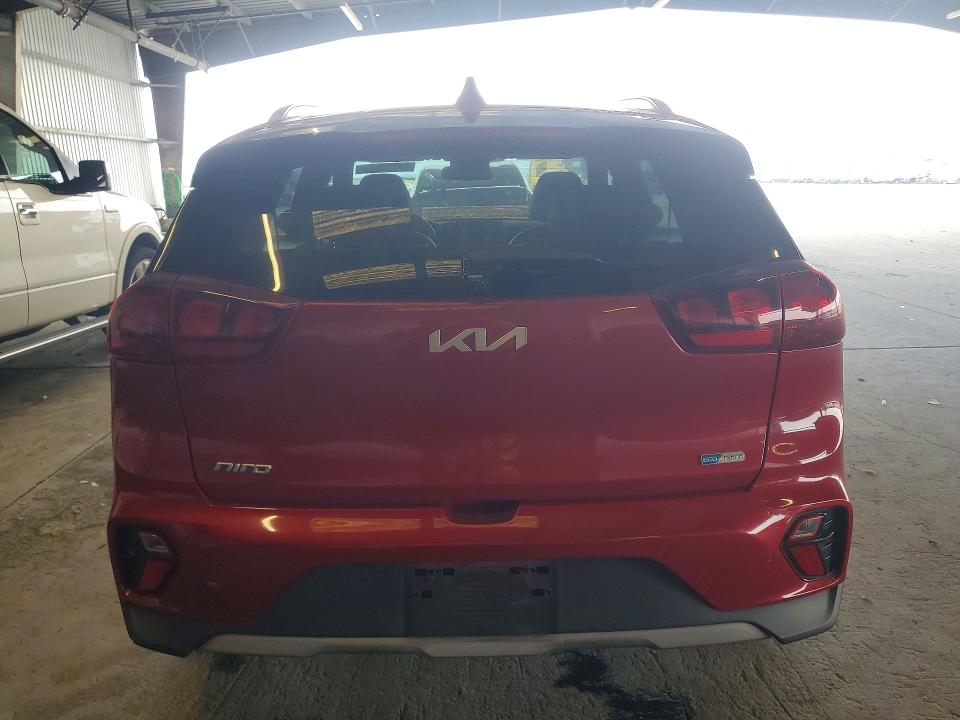 2022 Kia Niro VIN KNDCB3LC4N5546308 COPART salvage auction — VANDALISM, Ca - Salvage Certificate, sold $3,100 on 2026-07-09 (photo 6)