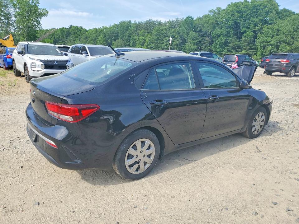 2021 Kia Rio VIN 3KPA24AD9ME400790 COPART salvage auction — FRONT END, Ma - Cert Of Title-Salvage, sold $1,600 on 2026-07-29 (photo 3)