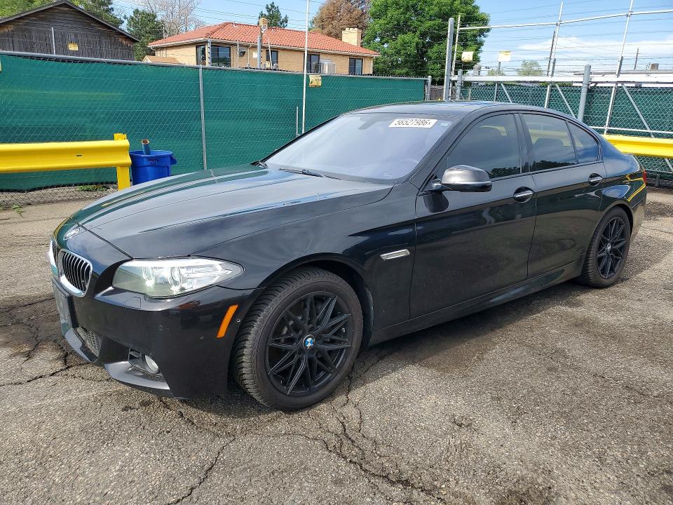 2014 BMW 5er VIN WBA5B3C51ED536316 — COPART salvage auction photo