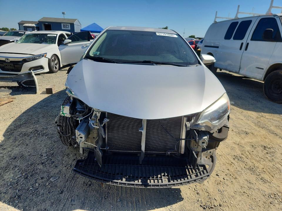 2015 Toyota Corolla VIN 5YFBURHE7FP251064 COPART salvage auction — FRONT END, Ca - Salvage Certificate, sold $3,450 on 2026-07-07 (photo 5)