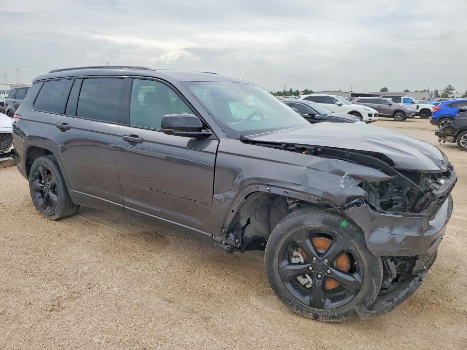 2024 Jeep Grand cherokee l VIN 1C4RJJBG2R8588342 COPART salvage auction — FRONT END, Tx - Salvage Vehicle Title, sold $7,800 on 2026-07-28 (photo 4)