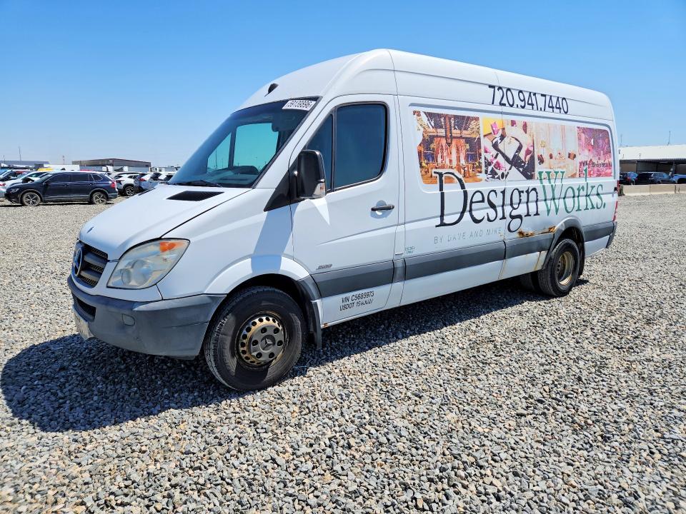 2012 Mercedes-benz Sprinter VIN WD3PF1CC8C5685973 COPART salvage auction — SIDE, Co - Dis/Dlr/Exp Only Clean Title, sold $2,650 on 2026-07-28 (photo 1)