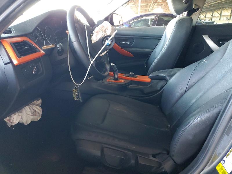 2015 BMW 3 series VIN WBA3B1C53FK140204 COPART salvage auction — FRONT END, Az - Certificate Of Title, sold $625 on 2026-07-13 (photo 7)
