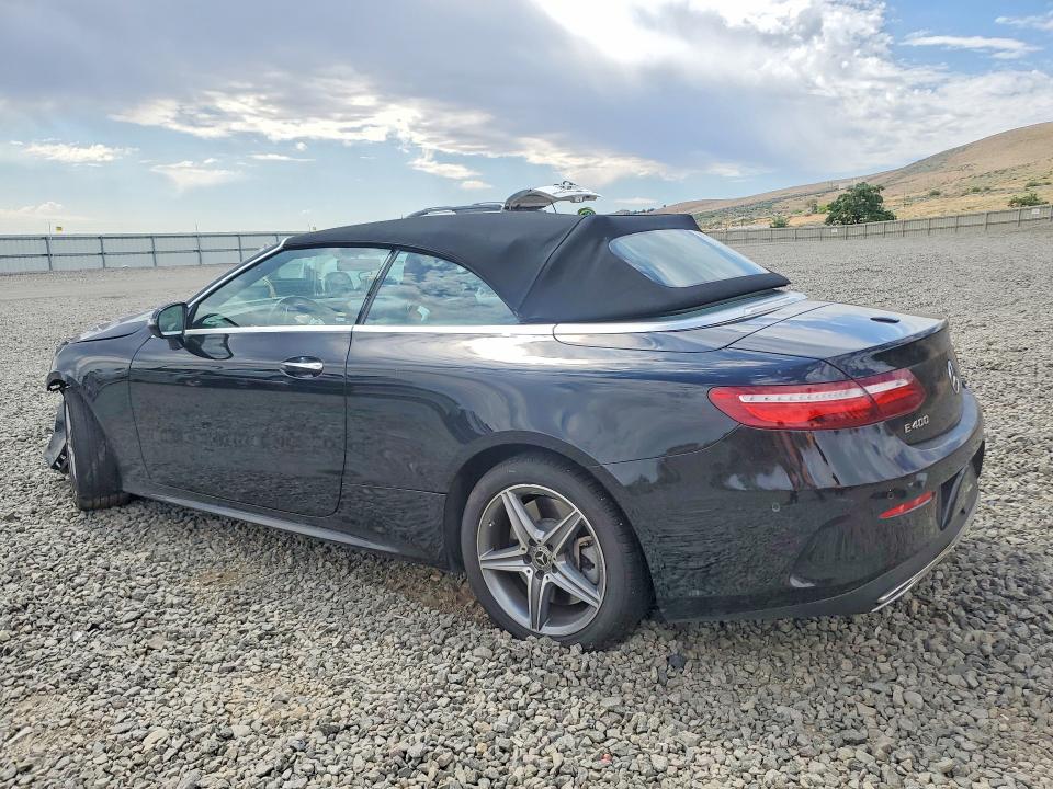 2018 Mercedes-benz E-klasse VIN WDD1K6GB8JF047452 COPART salvage auction — FRONT END, Nv - Salvage Title, sold $8,800 on 2026-07-30 (photo 2)