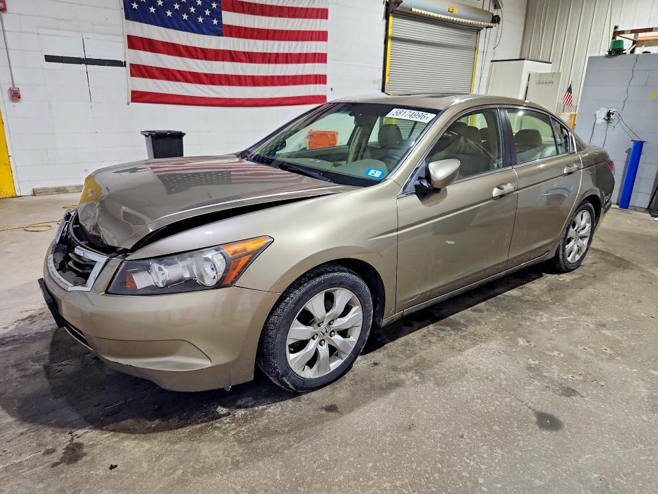 2008 Honda Accord VIN JHMCP26848C070465 COPART salvage auction — FRONT END, Nh - Cert Of Title-Salvage, sold $100 on 2026-07-30 (photo 1)