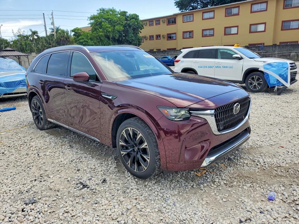 2026 Mazda Cx-90 VIN JM3KKEHC6T1374147 COPART salvage auction — SIDE, FL - CERT OF TITLE SLVG REBUILDABLE, sold $20,900 on 2026-09-15 (photo 4)