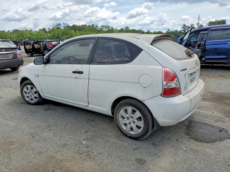 2011 Hyundai Accent VIN KMHCM3AC1BU186571 COPART salvage auction — NORMAL WEAR, GA - BILL OF SALE, sold $350 on 2026-07-30 (photo 2)