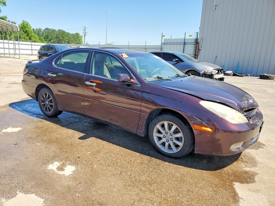 2004 Lexus Es 330 VIN JTHBA30GX45028075 COPART salvage auction — FRONT END, SC - CERT OF TITLE-SALVAGE, sold $325 on 2026-07-20 (photo 4)