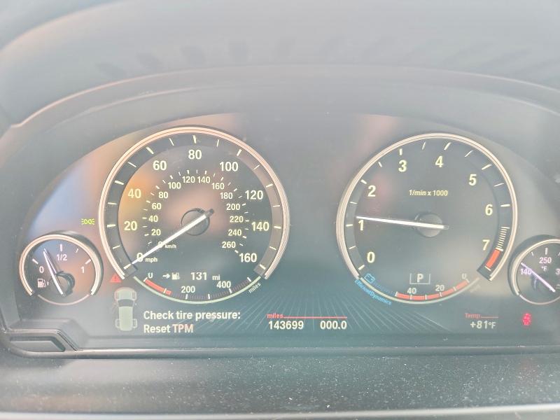 2015 BMW X5 VIN 5UXKR2C59F0H36690 COPART salvage auction — WATER/FLOOD, La - Cert Of Title-Salvage Flood, sold $3,200 on 2026-07-09 (photo 9)