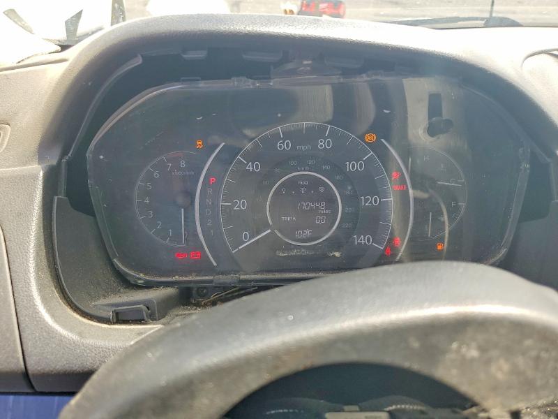 2014 Honda Cr-v VIN 5J6RM3H72EL000323 COPART salvage auction — SIDE, Nv - Certificate Of Title, sold $175 on 2026-07-09 (photo 9)
