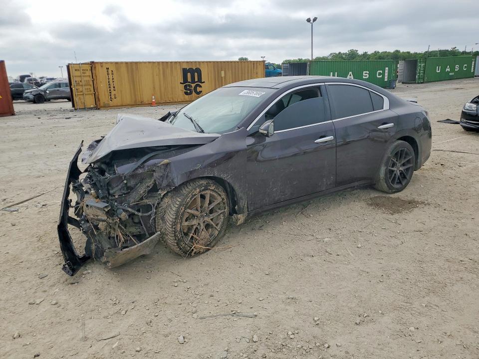 2014 Nissan Maxima VIN 1N4AA5AP9EC913121 COPART salvage auction — FRONT END, In - Cert Of Title-Salvage Title, sold $475 on 2026-07-10 (photo 1)