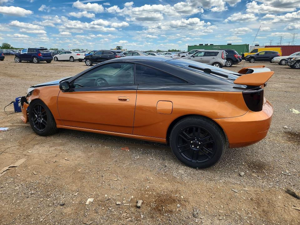 2005 Toyota Celica VIN JTDDR32TX50188727 COPART salvage auction — FRONT END, Il - Salvage Certificate, sold $350 on 2026-07-16 (photo 2)