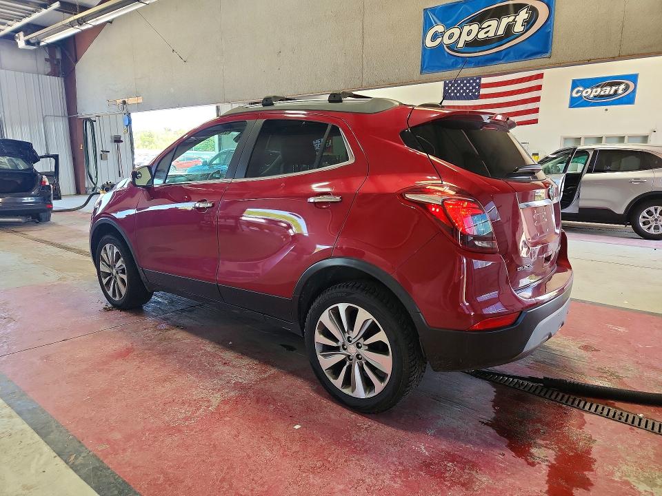 2017 Buick Encore VIN KL4CJESB5HB234070 COPART salvage auction — REAR END, Ny - Mv-907A Salvage Certificate, sold $125 on 2026-07-27 (photo 2)