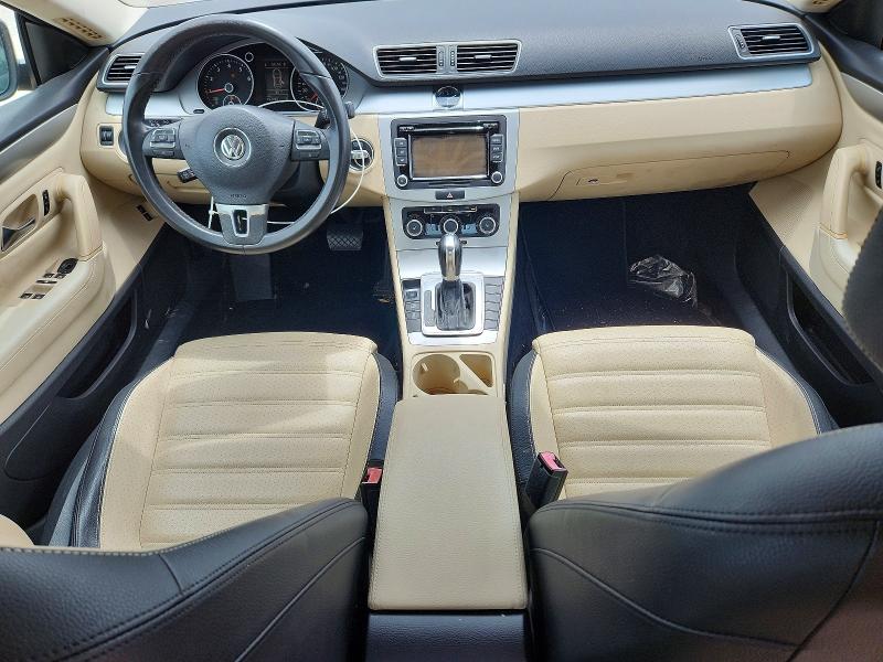 2012 Volkswagen Passat cc VIN WVWMN7ANXCE515391 COPART salvage auction — REAR END, Salvage Title, sold $325 on 2026-08-18 (photo 8)