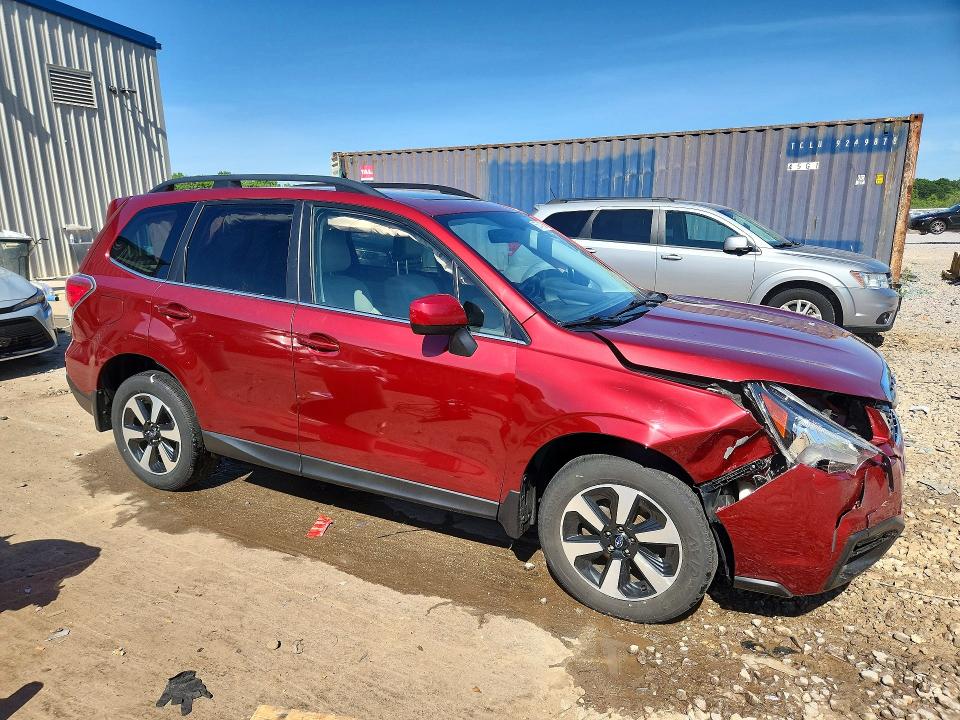 2018 Subaru Forester VIN JF2SJAJCXJH599370 COPART salvage auction — FRONT END, Wi - Certificate Of Title, sold $900 on 2026-07-27 (photo 4)