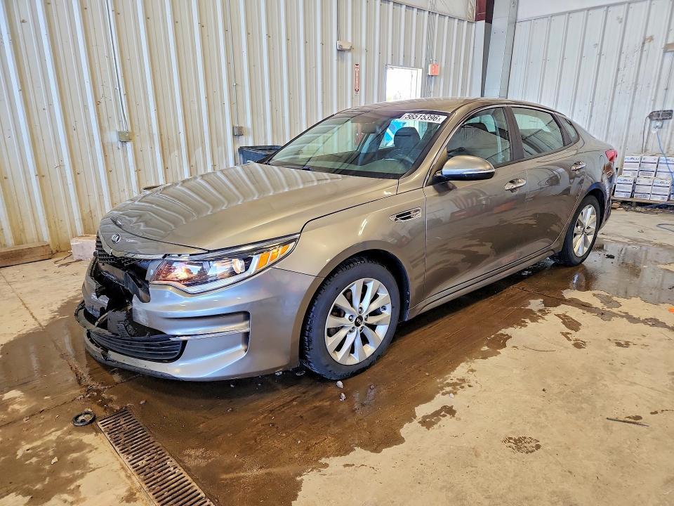 2016 Kia VIN 5XXGT4L31GG018731 COPART salvage auction — FRONT END, Wi - Certificate Of Title, sold $1,650 on 2026-07-20 (photo 1)