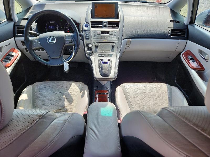 2010 Lexus Hs 250h VIN JTHBB1BA5A2003415 COPART salvage auction — SIDE, TX - SALVAGE VEHICLE TITLE, sold $950 on 2026-07-02 (photo 8)