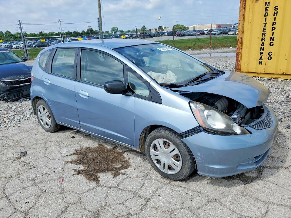 2011 Honda Fit VIN JHMGE8H36BC021688 COPART salvage auction — FRONT END, In - Cert Of Title-Salvage Title, sold $225 on 2026-07-21 (photo 4)