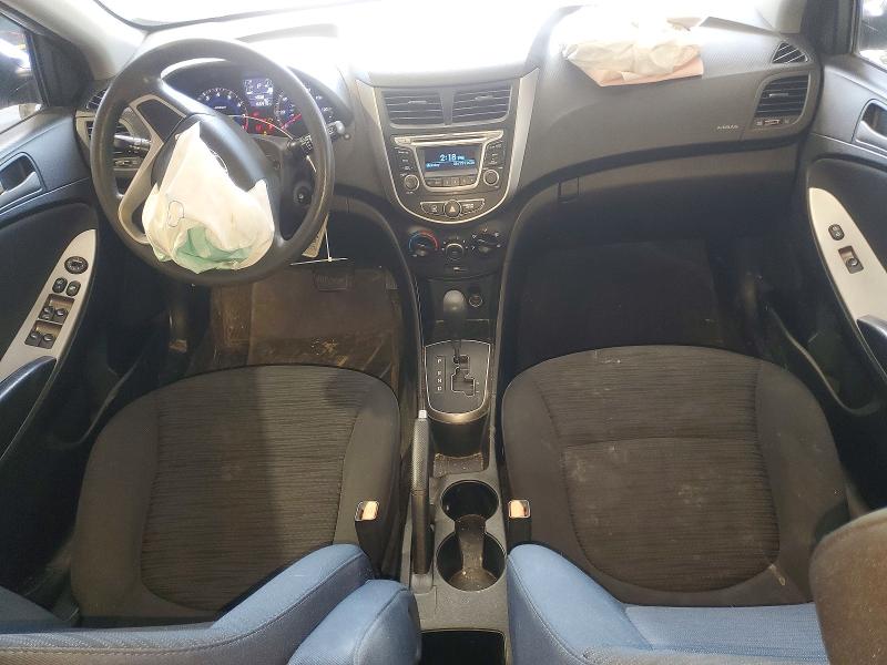 2015 Hyundai Accent VIN KMHCT5AE4FU219018 COPART salvage auction — FRONT END, Ky - Certificate Of Title, sold $200 on 2026-07-09 (photo 8)