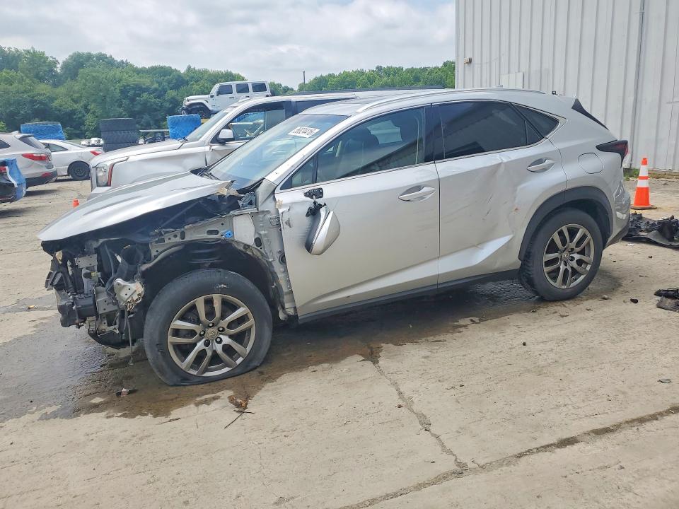 2015 Lexus Nx VIN JTJBARBZ0F2036237 COPART salvage auction — FRONT END, Nj - Cert Of Title-Salvage, sold $6,000 on 2026-07-20 (photo 1)