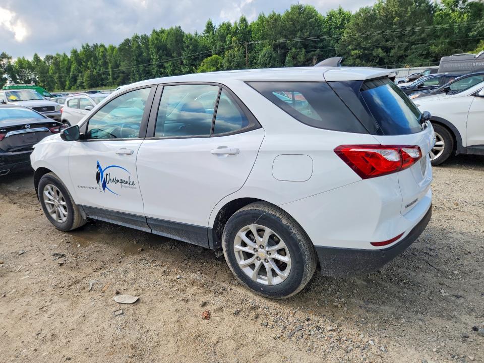 2021 Chevrolet Equinox VIN 2GNAXFEV5M6107914 COPART salvage auction — FRAME DAMAGE, Va - Cert Of Title - Salvage, sold $3,300 on 2026-07-30 (photo 2)
