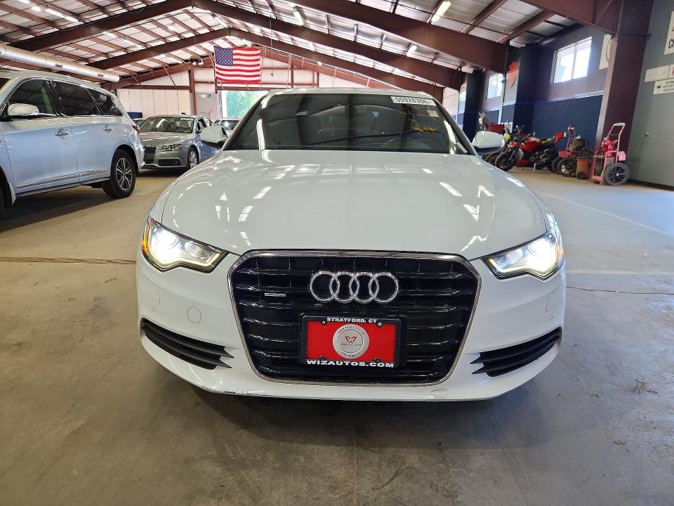 2014 Audi A6 VIN WAUFGAFC6EN016692 COPART salvage auction — MINOR DENT/SCRATCHES, Ct - Certificate Of Title (P), sold $3,450 on 2026-07-08 (photo 5)