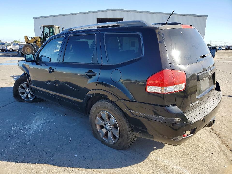 2009 Kia Borrego VIN KNDJJ741595021472 COPART salvage auction — FRONT END, CA - SALVAGE CERTIFICATE, sold $125 on 2026-07-20 (photo 2)