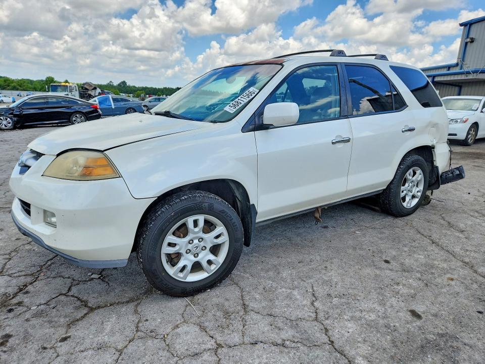 2006 Acura Mdx VIN 2HNYD189X6H502125 COPART salvage auction — REAR END, Ms - Cert Of Title-Salvaged, sold $275 on 2026-07-09 (photo 1)